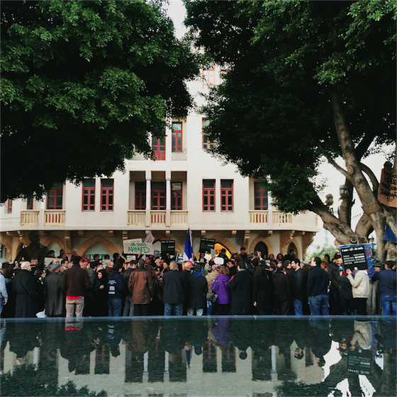 charlie hebdo demonstrations beirut lebanon2 1